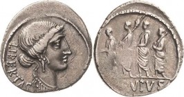 Römische Republik
M. Junius Brutus 54 v. Chr Denar 54 v. Chr., Rom Auf den ersten Konsul der römischen Republik L. Junius Brutus (509 v. Chr.). Kopf ...