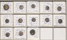 Römische Münzen
Lot-13 Stück Eine numismatische Zeitreise durch das Imperium Romanum. Interessante Sammlung an vorbestimmten römischen Münzen. Darunt...