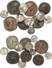 Allgemeine Lots
Lot-13 Stück Interessantes Lot antiker Silber- und Bronzemünzen. Darunter: Griechenland Alexander d. Große-Drachme Lampsakos. Rom-Rep...