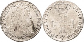 Frankreich-Lothringen
Leopold I. 1690-1729 Teston 1712, Nancy Flon S. 891, Nr. 78 Sehr schön-vorzüglich