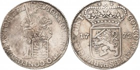 Niederlande-Zeeland, Provinz
 Silberdukat 1772. Delmonte 976 Davenport 1848 Verkade 87-1 Fast vorzüglich