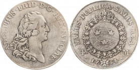 Schweden
Adolf Friedrich 1751-1771 4 Mark 1754, HM-Stockholm SM 83 (XR) KM 468 Äußerst selten. Rauer Schrötling, sehr schön