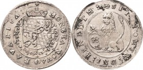 Bayern
Maximilian I. 1598-1651 Kipper-48 Kreuzer 1620, München Hahn 74 Beierlein 849 h/b 12.25 g. Selten. Übliche Stempelfehler, sehr schön