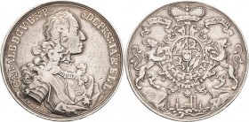 Bayern
Karl Albrecht 1726-1745, seit 1742 Kaiser Karl VII 1 1/2 Taler 1739, München Stadtansicht. Interessante Gewichtsvariante zu 1 1/2 Talern. Exem...