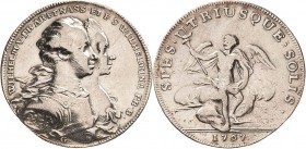 Brandenburg-Preußen
Friedrich II., der Große 1740-1786 Silbermedaille 1767 (Nikolaus Georgi) Vermählung seiner Nichte Friederike Sophie Wilhelmine mi...