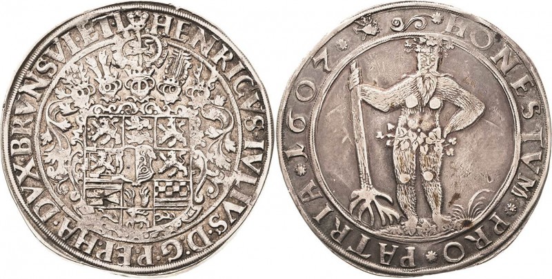 Braunschweig-Wolfenbüttel
Heinrich Julius 1589-1613 Taler 1609, Zellerfeld HONE...
