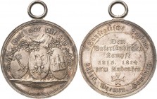 Lübeck-Stadt
 Silbermedaille 1814 (D. F. und F. W. Loos) Verdienstmedaille der hanseatischen Legion (Hamburg, Bremen, Lübeck), zur Erinnerung an die ...