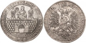 Magdeburg-Stadt
 Taler 1638, PS-Peter Schrader Mit Titel und Porträt Ferdinand III v. Schrötter 974 Davenport 5520 Sehr schön