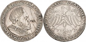 Sachsen-Kurlinie ab 1486 bis 1547 (Ernestiner)
Friedrich III. der Weise 1486-1525 Guldengroschen o.J. (1513). Stempel von Hans Kraft dem Älteren in N...