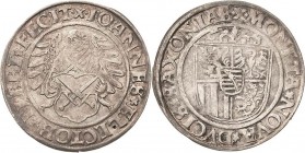 Sachsen-Kurlinie ab 1486 bis 1547 (Ernestiner)
Johann der Beständige 1528-1533 Schreckenberger o.J. beiderseits X-Zwickau Keilitz 98.1(LP) Keilitz/Ko...