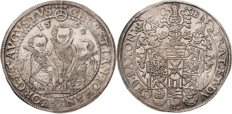 Sachsen-Kurlinie ab 1547 (Albertiner)
Christian II., Johann Georg I. und August...