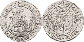 Sachsen-Kurlinie ab 1547 (Albertiner)
Johann Georg I. (1611-) 1615-1656 1/2 Taler 1626, HI-Dresden C/K 179 Kohl 157 Selten. Vorzüglich-prägefrisch