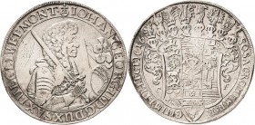 Sachsen-Kurlinie ab 1547 (Albertiner)
Johann Georg II. 1656-1680 Taler 1680, CF-Dresden Gesamttaler C/K 403 Schnee 957 Davenport 7627 Sehr selten. Av...