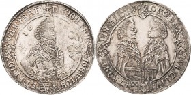 Sachsen-Altenburg 1603-1672
Johann Philipp, Johann Wilhelm, Friedrich Wilhelm II. 1625-1632 Taler 1626, WA-Saalfeld Schnee 286 Davenport 7376 B Kernb...