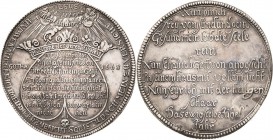 Sachsen-Gotha (Gotha-Altenburg)
Ernst der Fromme 1640-1675 Taler 1668, Gotha Auf seinen Tod Steguweit 20 Schnee 424 Davenport 7448 Slg. Merseburger 3...