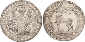 Stolberg-Stolberg
Albrecht Georg, Christoph I., Wolf Ernst, Botho, Johann und Heinrich XXII. 1575-1577 Taler 1575, Stolberg Friederich 622/628 Davenp...