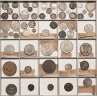 Allgemeine Lots
Lot-56 Stück Interessantes Lot von meist Hanseatischen Münzen und Medaillen des. 17.-19. Jahrhunderts. Dabei u.a. Anhalt-Bernburg-Aus...