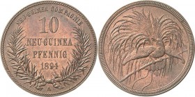 Deutsch-Neuguinea
 10 Neu-Guinea-Pfennig 1894 A Jaeger 703 Prägefrisch