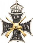 Medaillen
 Tragbares Kolonialabzeichen o.J. K.V. Afrikaner Kameradschaft Stuttgart und Umgebung. Bekröntes Kreuz (schwarz lackiert), davor zwei gekre...