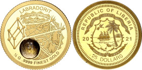 Liberia 25 Dollars 2021