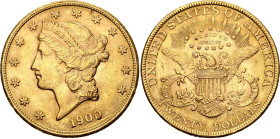 United States 20 Dollars 1900