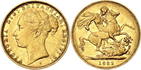Australia 1 Sovereign 1882 S