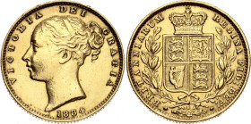 Australia 1 Sovereign 1884 S