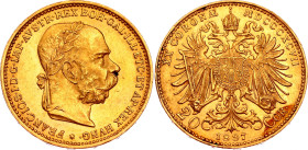 Austria 20 Corona 1897