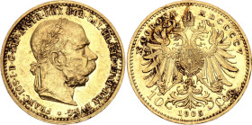 Austria 10 Corona 1905
