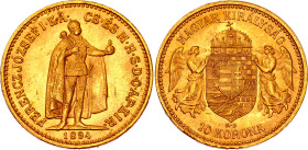 Hungary 10 Korona 1894 KB