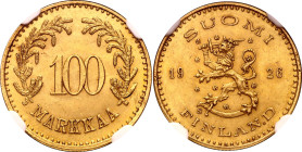 Finland 100 Markkaa 1926 S NGC MS63