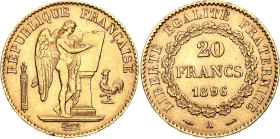 France 20 Francs 1896 A