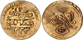 Ottoman Empire 1/4 Zeri Mahbub 1810 AH 1223//3