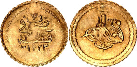 Ottoman Empire 1/4 Zeri Mahbub 1812 AH 1223//7