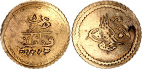 Ottoman Empire 1/4 Zeri Mahbub 1814 AH 1223//8