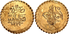 Ottoman Empire 1/4 Zeri Mahbub 1817 AH 1223//11