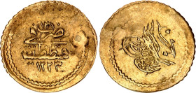 Ottoman Empire 1/4 Zeri Mahbub 1819 AH 1223//13