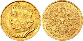 Poland 10 Zlotych 1925