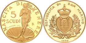 San Marino 5 Scudi 1999 R