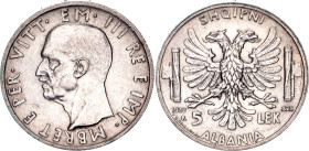 Albania 5 Lek 1939 R