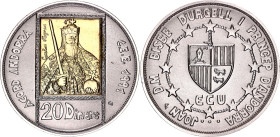 Andorra 20 Diners 1992