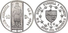 Andorra 10 Diners 1994