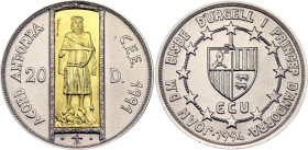 Andorra 20 Diners 1994