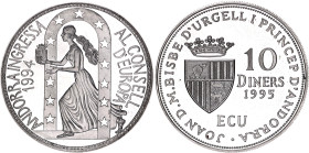 Andorra 10 Diners 1995