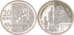 Belgium 20 Euro 2016