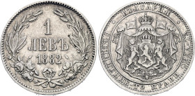 Bulgaria 1 Lev 1882