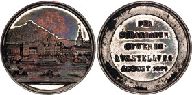 Germany - Empire Silver Medal "The Schandauer Gewerbe Exhibition" 1879