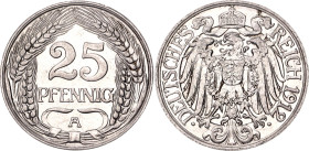 Germany - Empire 25 Pfennig 1912 A