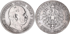 Germany - Empire Prussia 2 Mark 1876 A