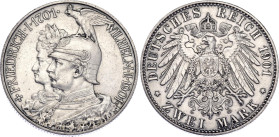 Germany - Empire Prussia 2 Mark 1901 A